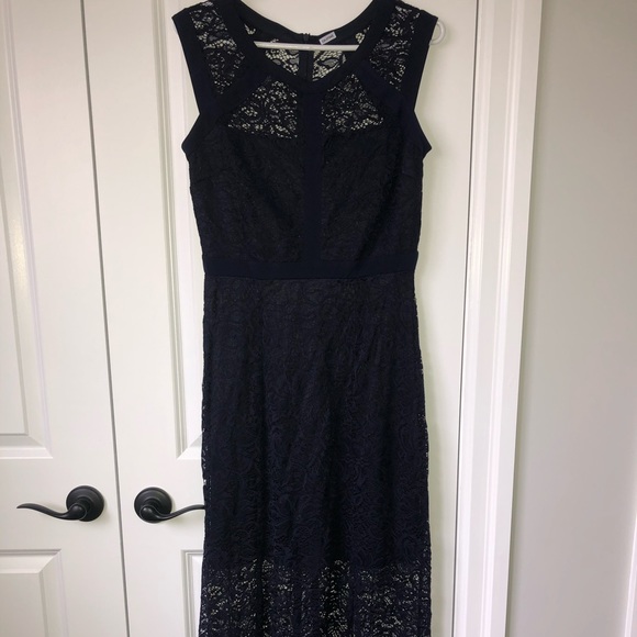 Marshalls | Navy Lace Maxi Dress - Picture 1 of 4